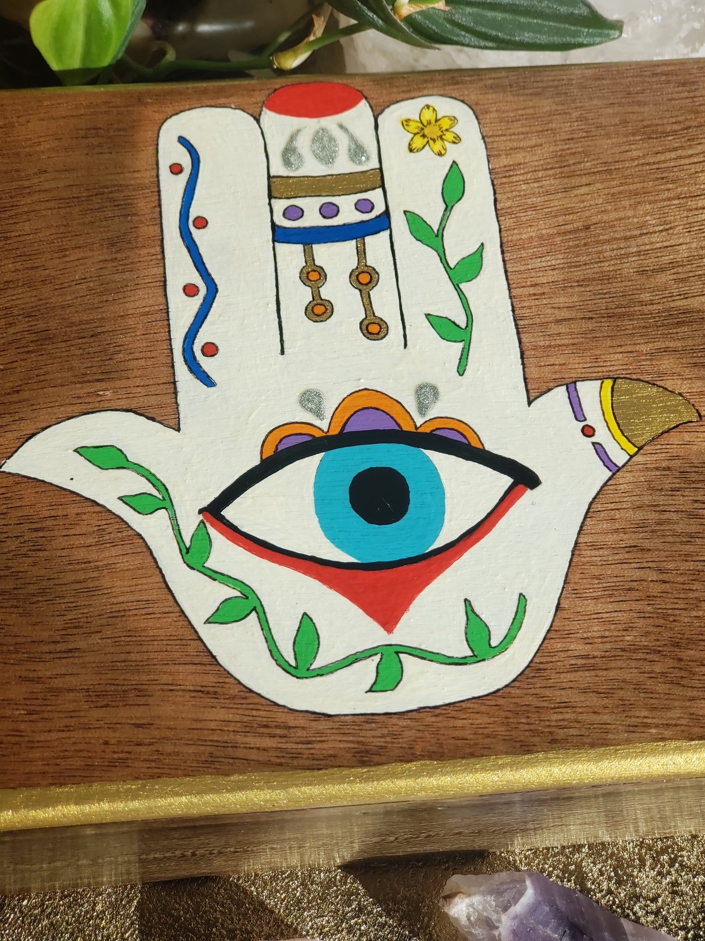 Hamsa Hand Witch Box