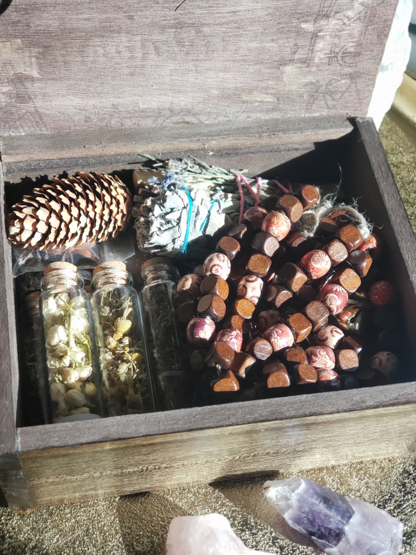 Hamsa Hand Witch Box